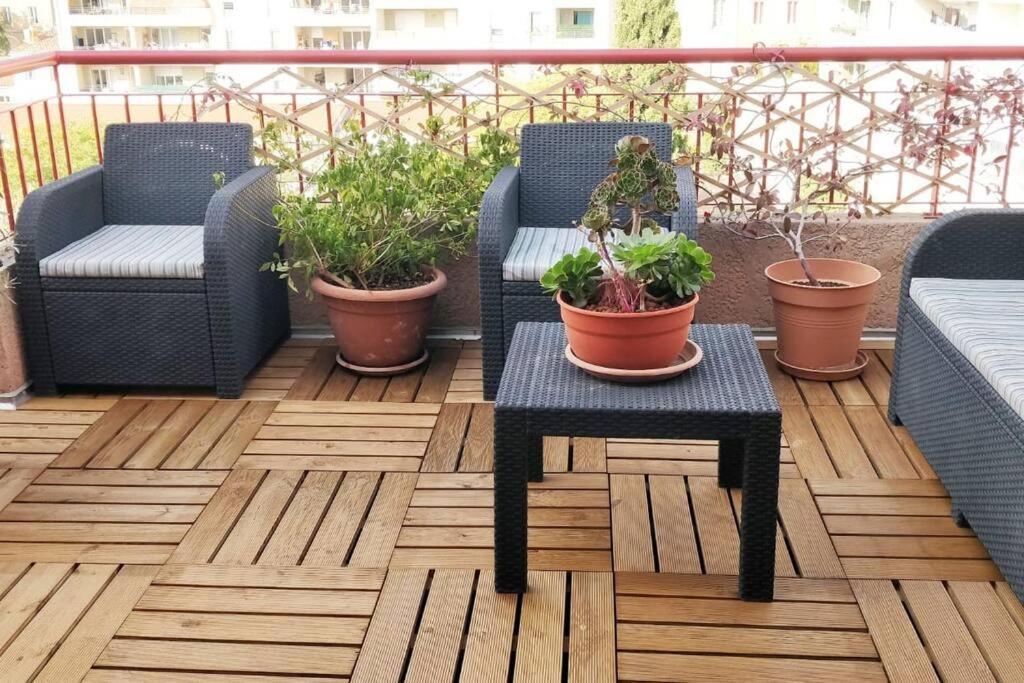 شقة T3 Le Designer 4E-Terrasse-Climatisation & Netflix مارسيليا المظهر الخارجي الصورة